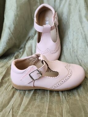 XOXO Light Pink Mary Jane Dress Shoes for Kids